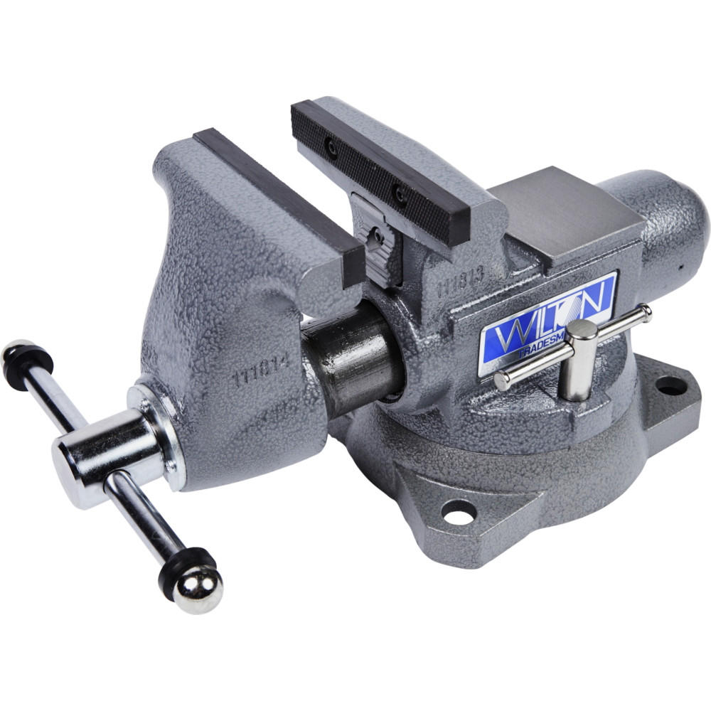 Wilton 28806 1755 Tradesman Vise with 5-1/2 in. Jaw Width, 5 in. Jaw Opening & 3-3/4 in. Throat Depth