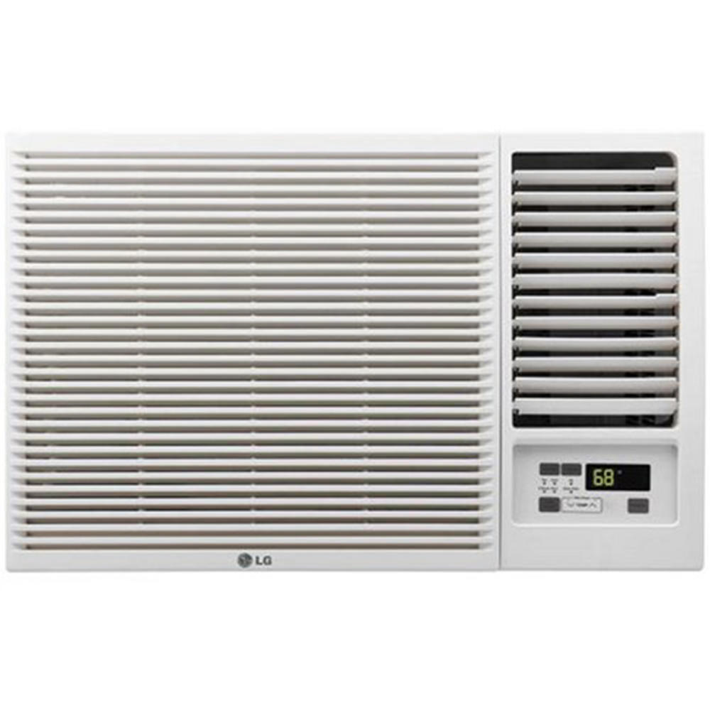 LG LW8016HR 7500BTU Cool/Heat Window Air Conditioner and Heater White