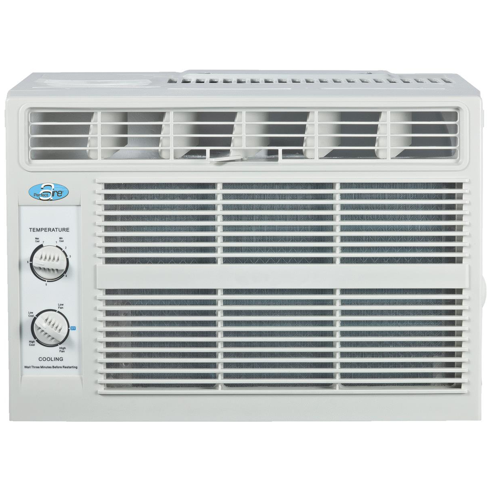 PERFECT AIRE 4PMC5000 5000BTU Mechanical Window Air Conditioner - Light Grey
