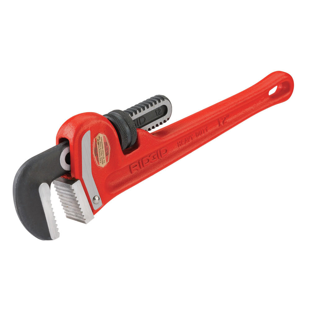 Ridgid 31015 2 in. Capacity 12 in. Straight Pipe Wrench