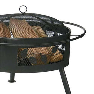 Uniflame 30 Aged Bronze Wood Patio Fire Pit Sears Marketplace