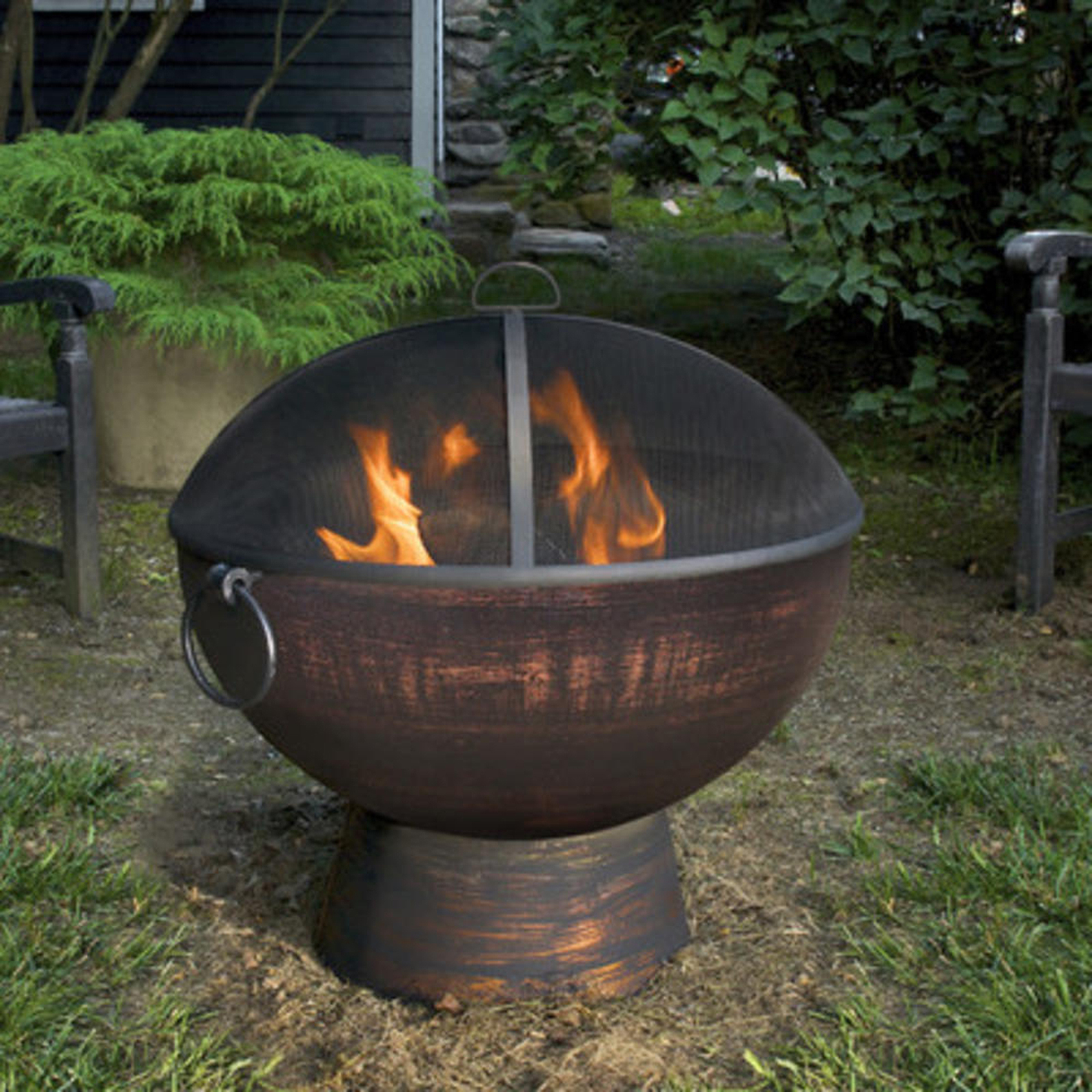 Fire Pits Fire Tables Black Sears