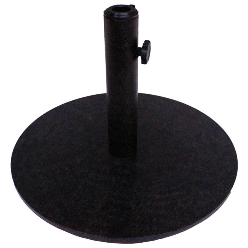 Overstock 31lbs. Round Cast Iron Patio Umbrella Base - Black