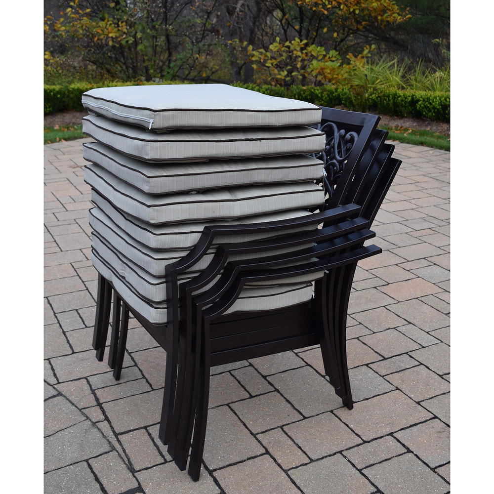 Oakland Living 4pc. Aluminum Deep Seating Chat Chair Set with Cushion
