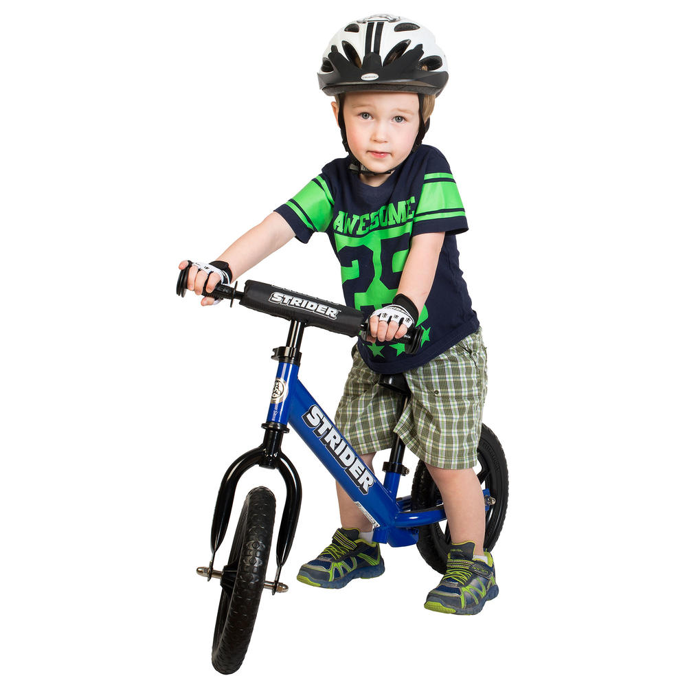 Strider  - 12 Sport Balance Bike, Ages 18 Months to 5 Years - Blue