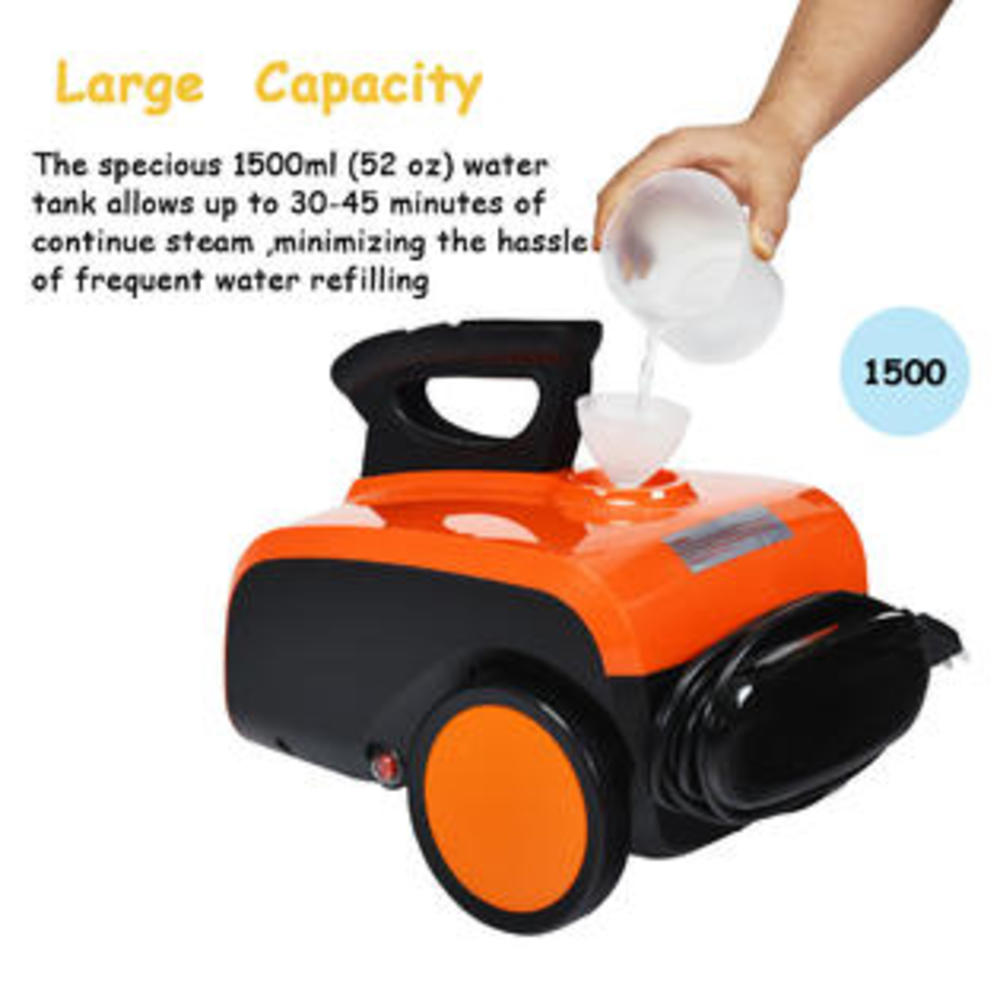 Costway EP24668 1500W Heavy Duty Steam Cleaner Mop Multi-Purpose Steam Cleaning 4.0 Bar 1.5L