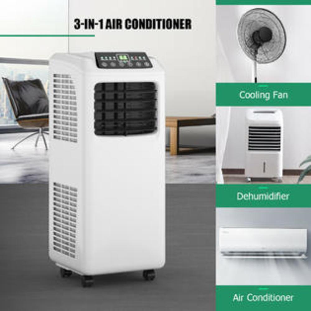 Costway EP24618US 9000 BTU Portable Air Conditioner & Dehumidifier