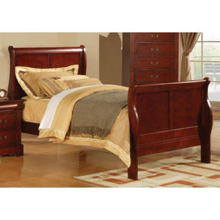 Acme Furniture Louis Philippe III Cherry Twin Bed - Sears Marketplace