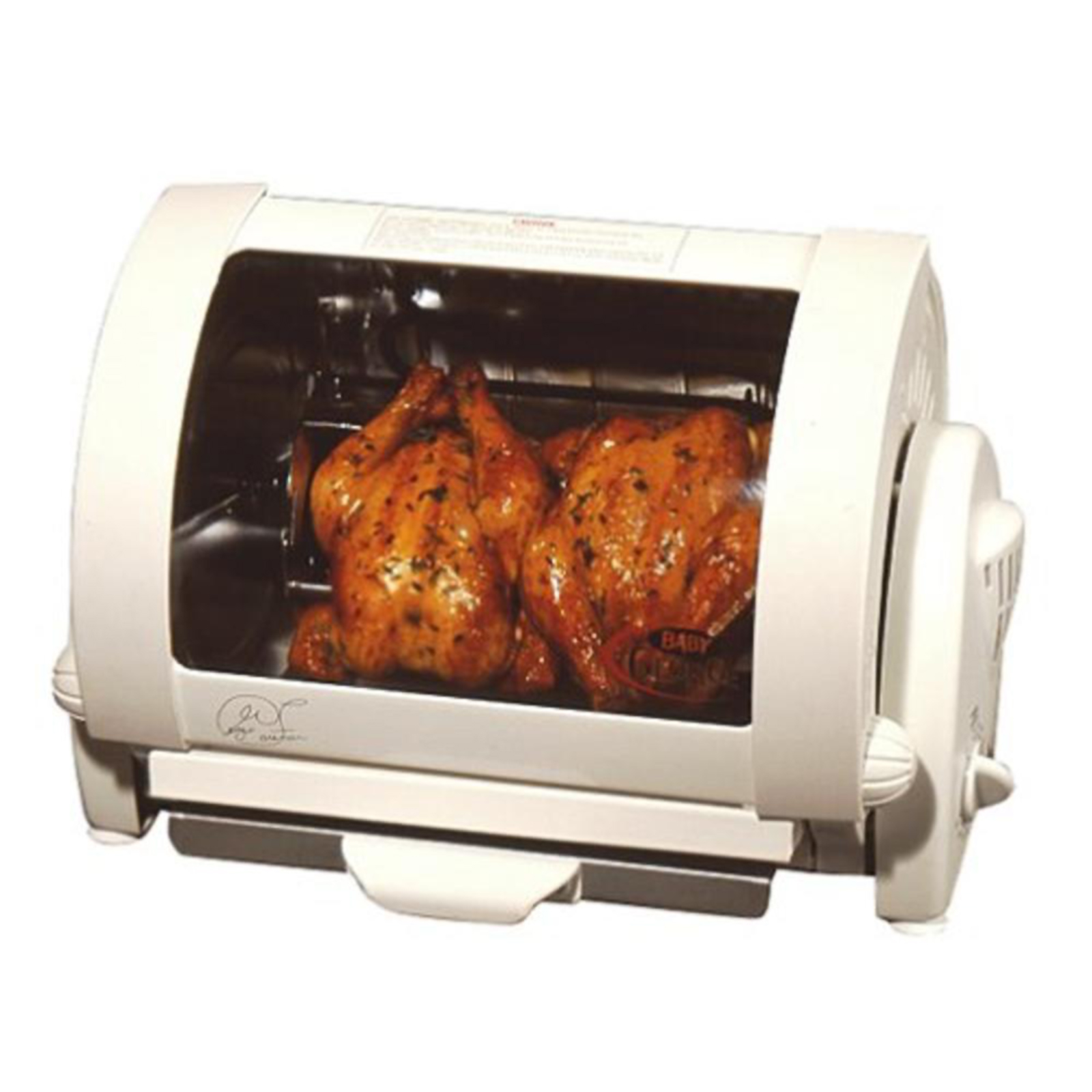 George Foreman GR59A  Baby 6.8lbs Rotisserie with Skewers