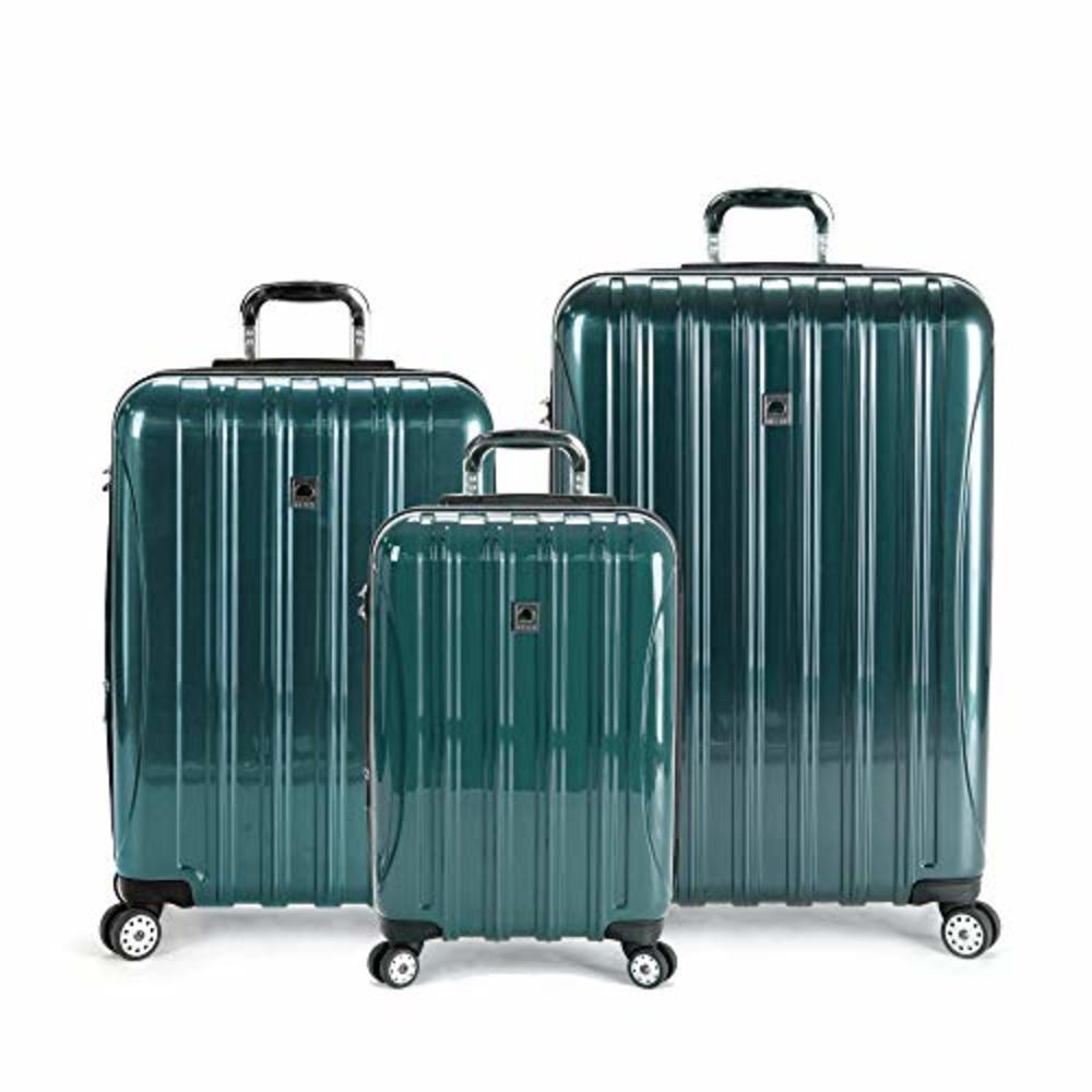 Delsey Luggage 3pc.Paris Helium Aero Hardside Expandable Luggage with Spinner Wheels - Teal