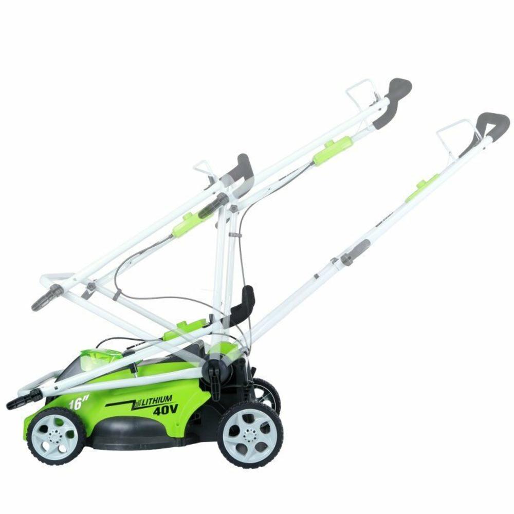 Greenworks 25322  G-MAX 40V Li-Ion 16-Inch Cordless Lawn Mower -