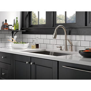 Delta Faucet Kate 14 Pull Down Kitchen Faucet Sears Marketplace