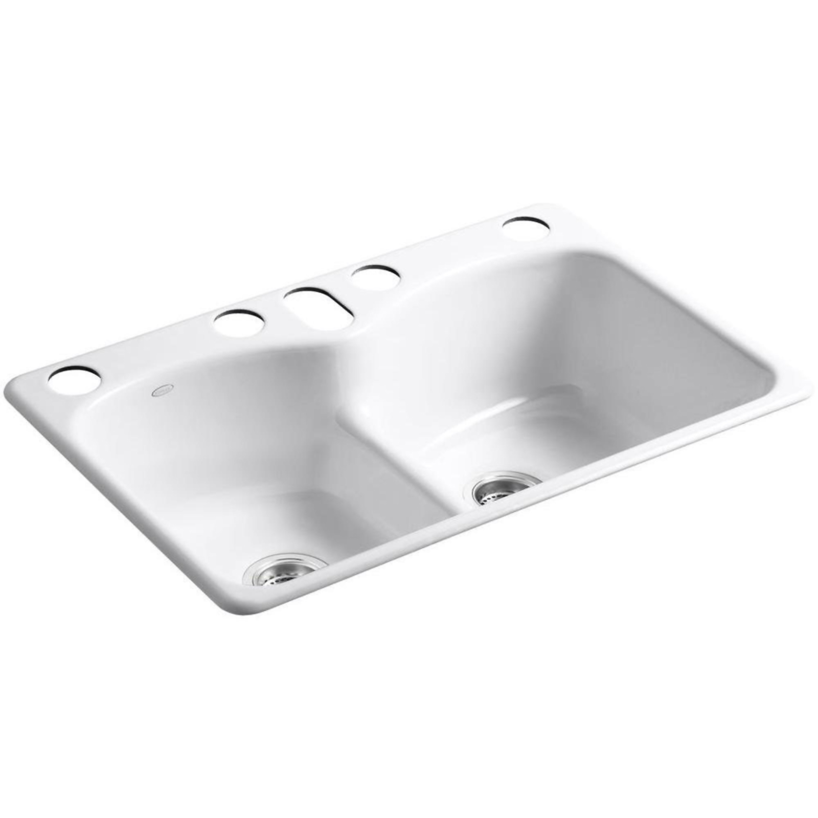 Kohler Langlade 33 Double Bowl Kitchen Sink Sears Marketplace
