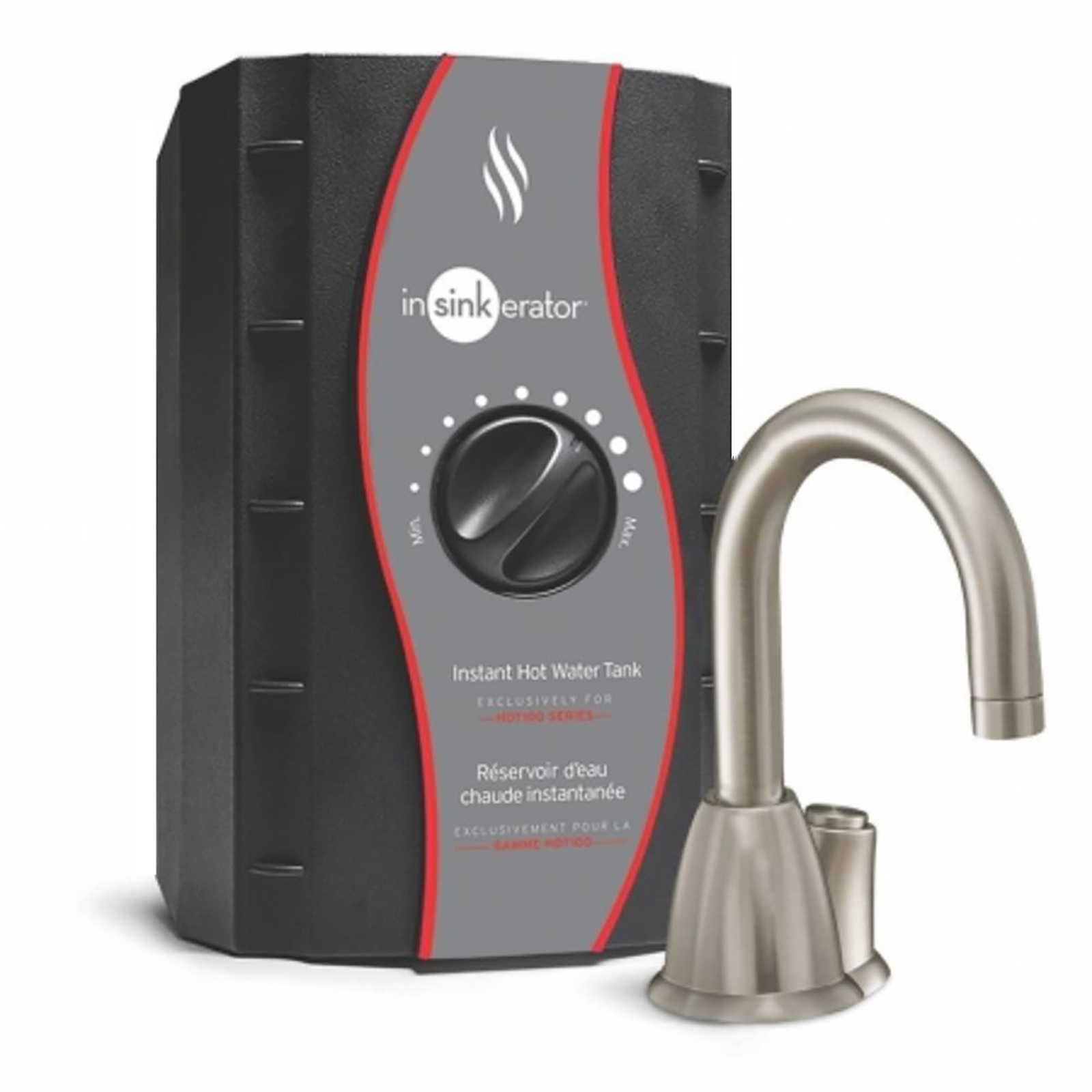 Insinkerator Invite Single-Handle Instant Hot Water Dispenser System - Satin Nickel