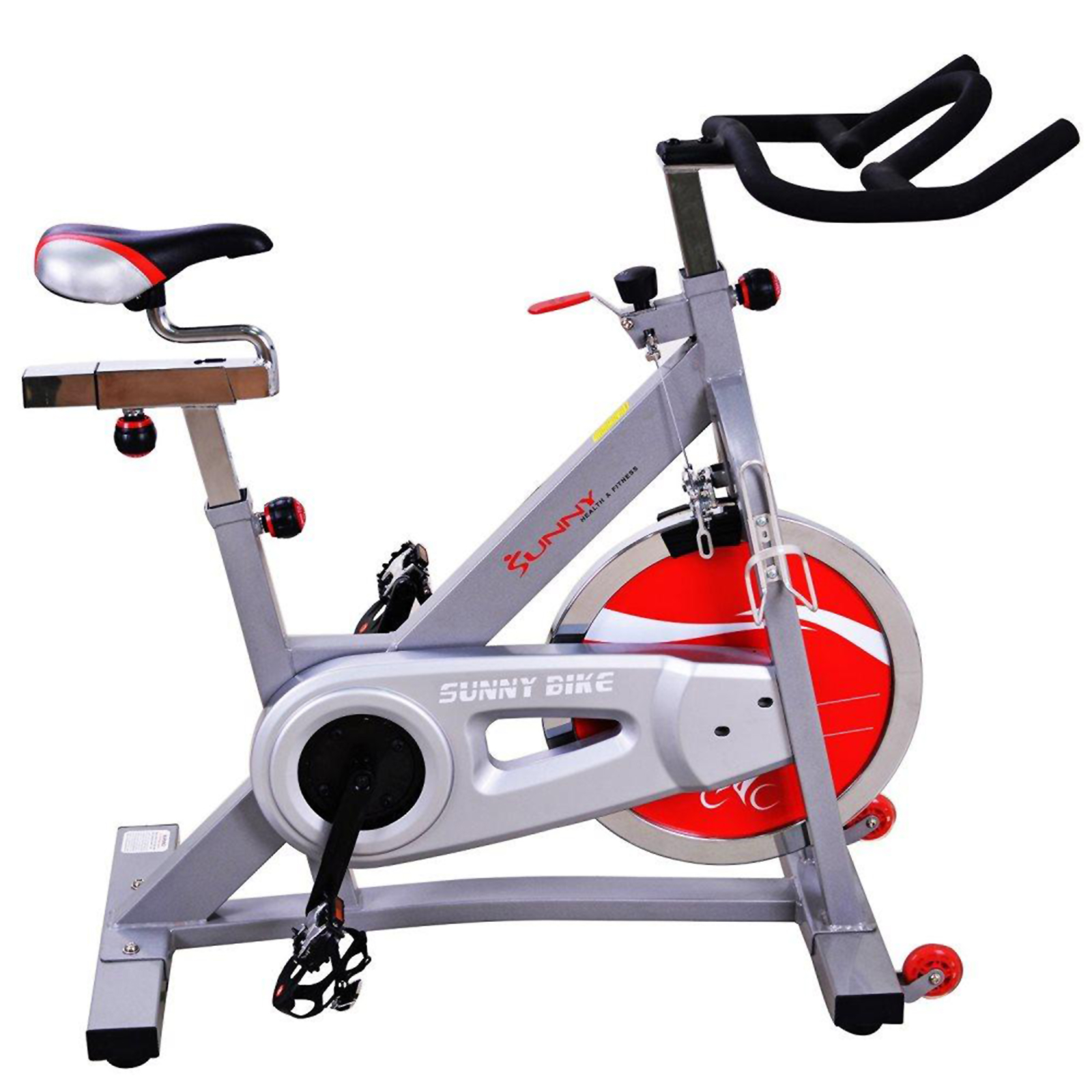 Sunny Health & Fitness Indoor Cycling Bike with Steel Frame