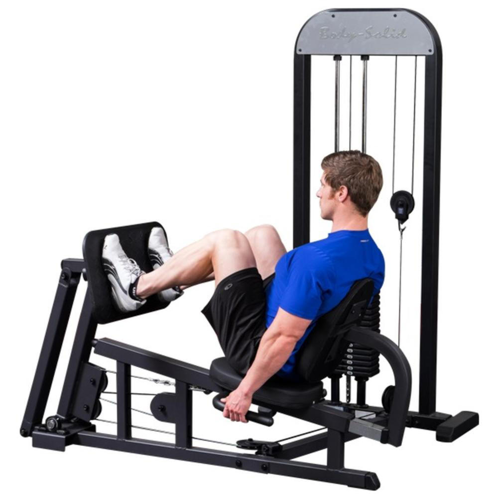 Body-Solid GLP-STK Leg Press with 210lb Weight Stack