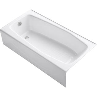 Kohler Villager Cast Iron 5' Alcove Bathtub - Sears ...