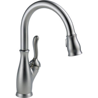 Delta Leland Metal Single Handle Kitchen Faucet Sears Marketplace