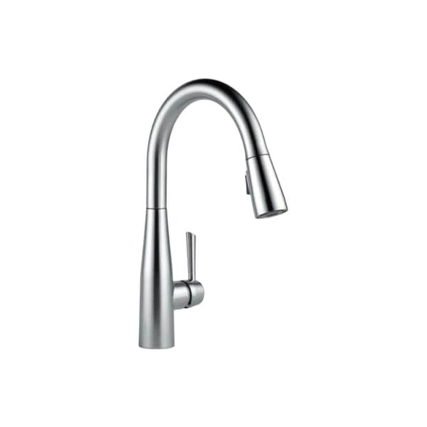 Delta Faucet Essa Metal Single Handle 1 or 3 Hole Kitchen Faucet - Arctic  Stainless