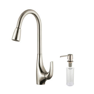 Kraus 1621 Solid Brass 1 Handle Kitchen Faucet Sears Marketplace
