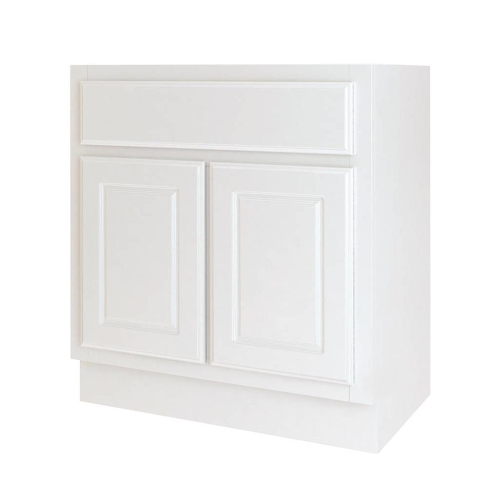 SUNCO INC. Randolph 30" Double Door Bathroom Vanity Cabinet with Doors - White