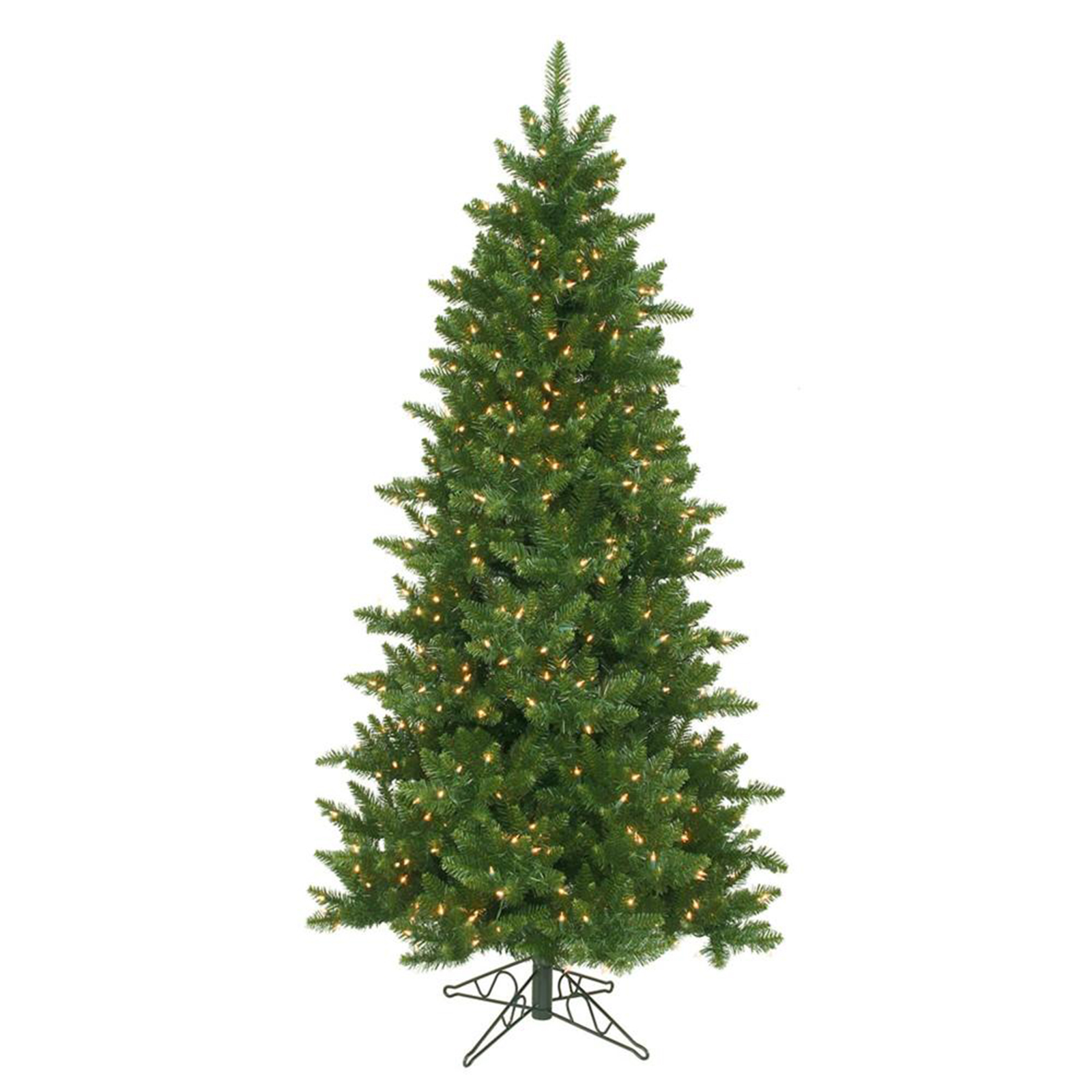 Donner And Blitzen 7 5 Ft Clear Lights Harrison Cashmere Slim Mixed Pine Christmas Tree