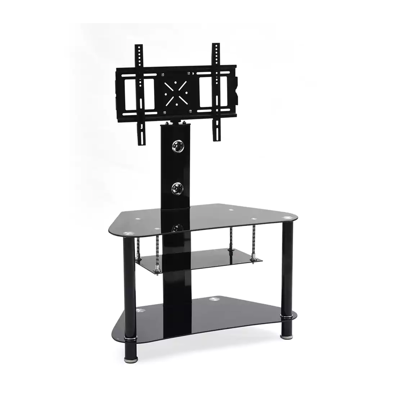 Hodedah Import 35" Tempered Glass Wide TV Stand - Sears ...