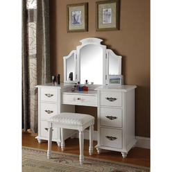 Bedroom Vanity Sets Combo Dresser Sears