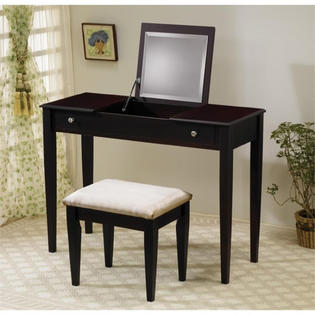 Coaster 300080 Wood 3pc Makeup Vanity Set Sears Marketplace