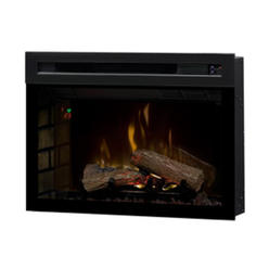 Dimplex PF3033HL Multi-Fire XD 33" Electric Firebox with Faux Logs Bed, Black