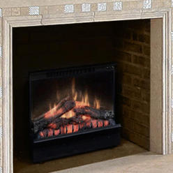 Dimplex Deluxe 23" Electric Fireplace Insert, Model: DFI2310, 120V, 1375W, 12.5 Amps, Black