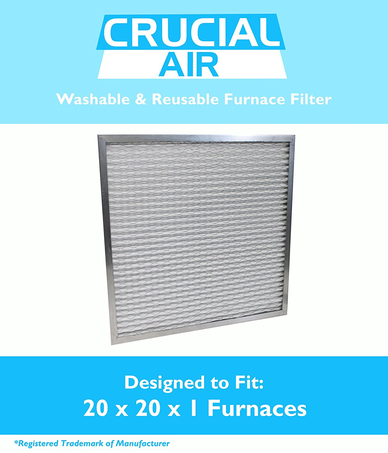 Crucial Air 20x20x1 <h2>  HVAC Accessory </h2>