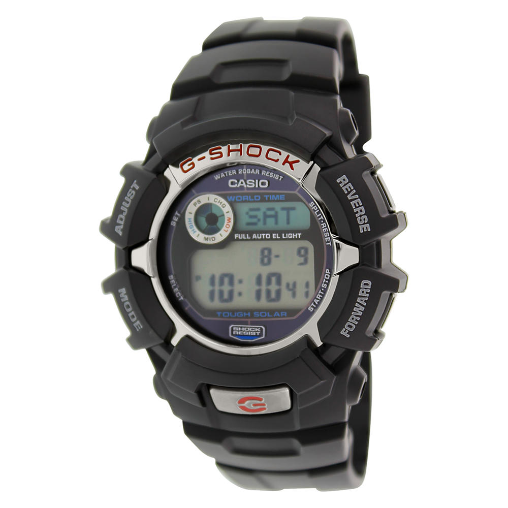 Casio G2310R-1 Men's G-Shock Resin Digital Watch - Black