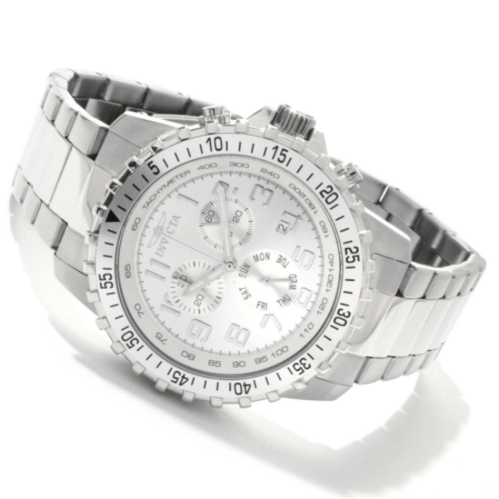 Invicta 6620 Men's Specialty Stainless Steel Chronograph - Silver