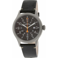 Timex Men's  Expedition Scout Leather Strap Watch TW4B01900 TW4B01900ZA