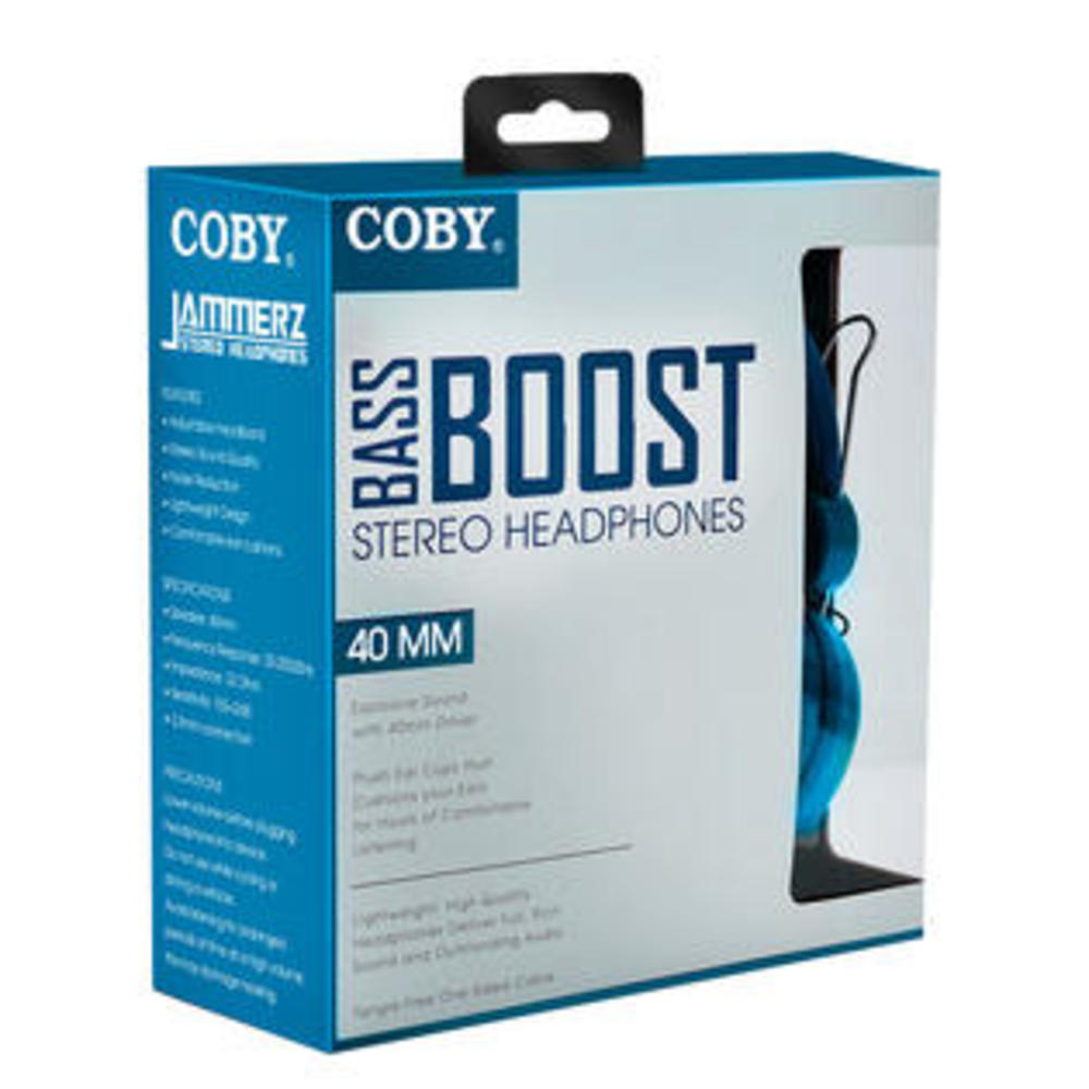 Coby CVH-802-BLU <h2>  Headphones </h2>