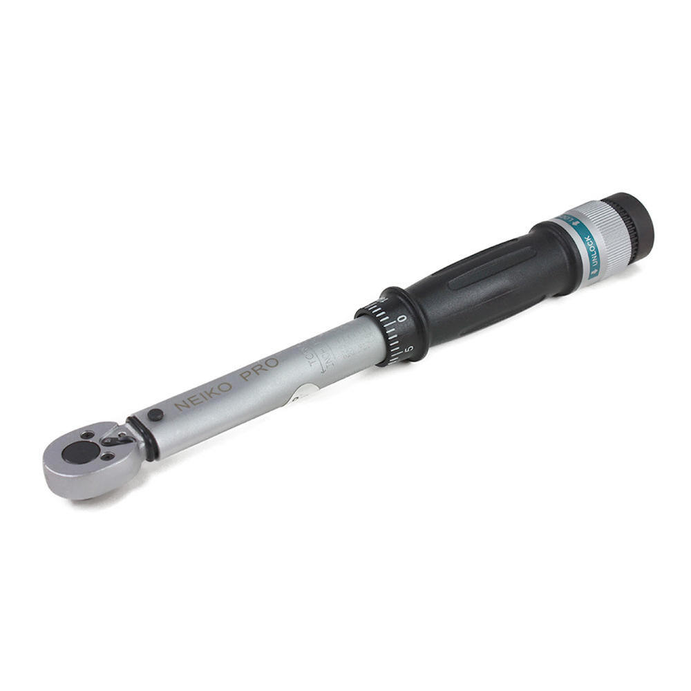 NEIKO 40-250"/lb 1/4" Drive Adjustable Torque Wrench