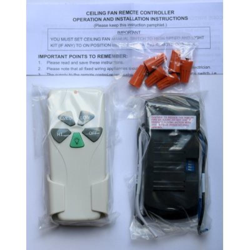 Hampton Bay Universal Ceiling Fan Remote Control And Receiver Kit From Sears Com