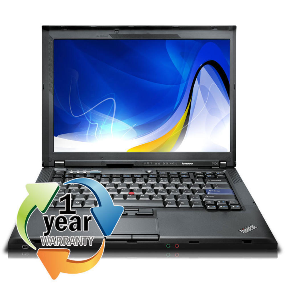 Lenovo T400-24C2-2-160-CMB-W7  IBM ThinkPad T400 2.4Ghz 2GB 160GB CDRW/DVD Win 7 Professional Laptop