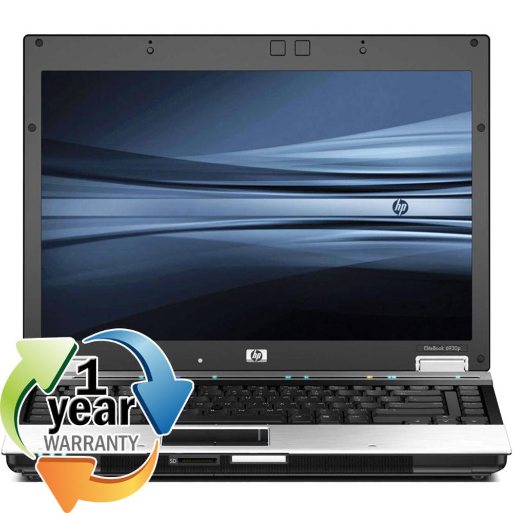 HP 6930P-24C2D-2-120-DRW-7P   EliteBook 6930p C2D 2.4GHz 2GB 120GB DVDRW Windows 7 Pro Laptop Notebook