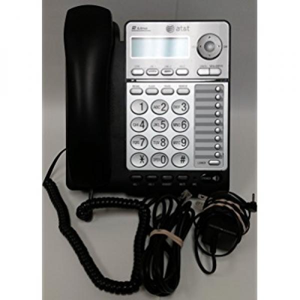 AT&T  2 Line Speakerphone Corded Telephone Caller ID Handset Compatible Caller ID