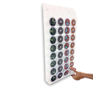 Ondisplay Wall Mounted Acrylic Keurig K Cup Coffee Pod Holder