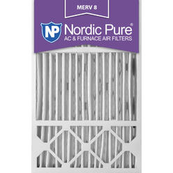 Nordic Pure 16X25X5 Merv 8 Honeywelllennox Ac Furnace Air Filters 2 Pack