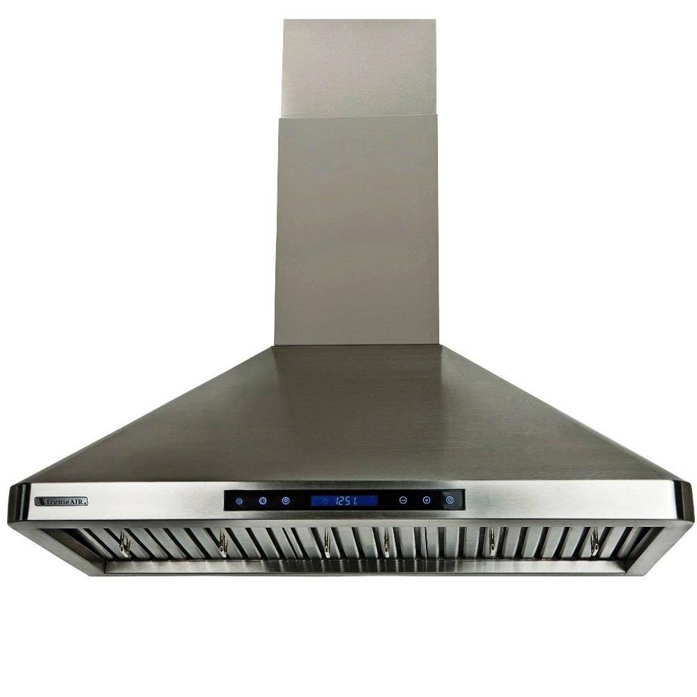 XTREMEAIR USA PX02-W30 , 30", 900 CFM, LED lights, Baffle Filters W/ Grease Drain Tunnel, Wall Mount Range Hood