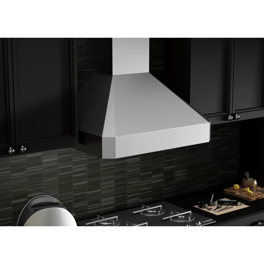 ZLINE 36 in. 1200 CFM Wall Mount Range Hood in Stainless Steel