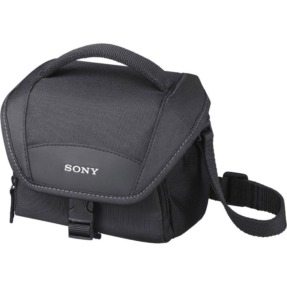 Sony ILCE6000-B-kit-81541 Alpha A6000 Wi-Fi Digital Camera Body (Black) with 20mm f/2.8 Lens + 64GB Card + Case + Battery + Trip