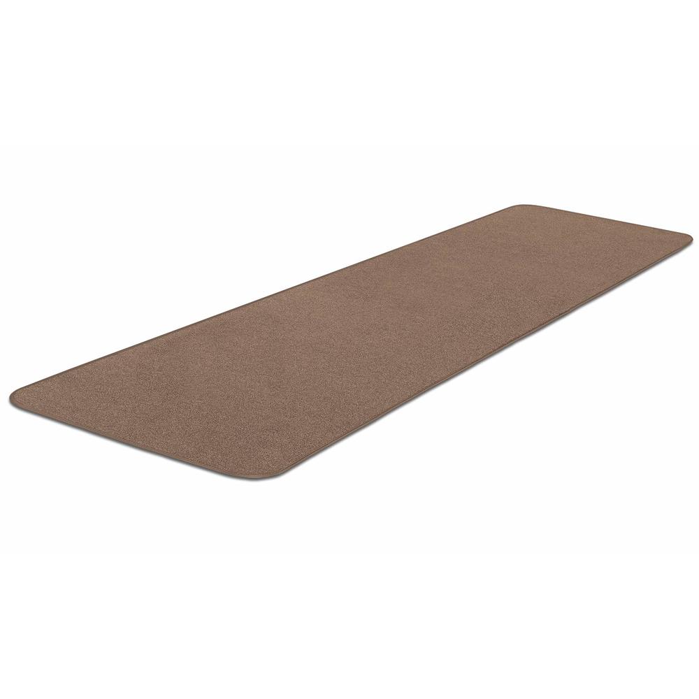House, Home and More Outdoor Carpet Runner - Brown - 4' x 50'