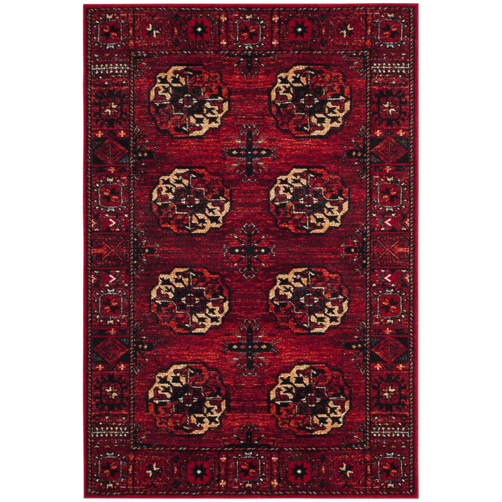 Safavieh   Vintage Hamadan Traditional Red/ Multi Area Rug (4' x 6')