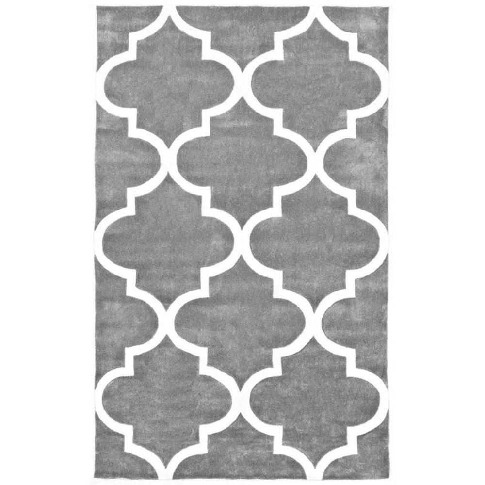 nuLOOM  2'6" x 8' Hand Tufted Fez Rug in Slate