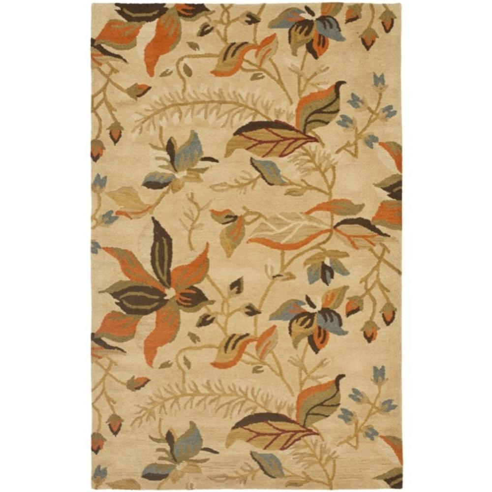 Safavieh   Handmade Blossom Paradise Beige Wool Rug (8'9 x 12')